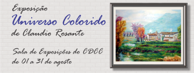 CDCC sedia exposição "Universo Colorido"