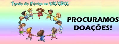 Sua doação vai animar as "Tardes de Férias" do CDCC