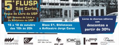 5ª FLUSP - Festa do Livro da USP São Carlos