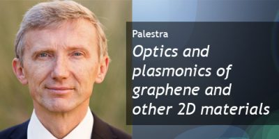 Palestra no EESC: “Optics and plasmonics of graphene and other 2D materials”