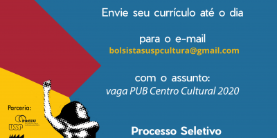 Chamada para Bolsista Pub