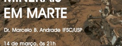 Sessão Astronomia: "Minerais em Marte"