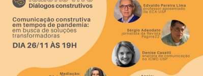 ICMC Ao Vivo: evento online discute comunicação construtiva em tempos de pandemia