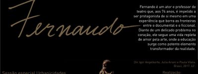 Comemorações 10+35+50” do IAU-USP: Urbanicidades exibe o filme “Fernando”