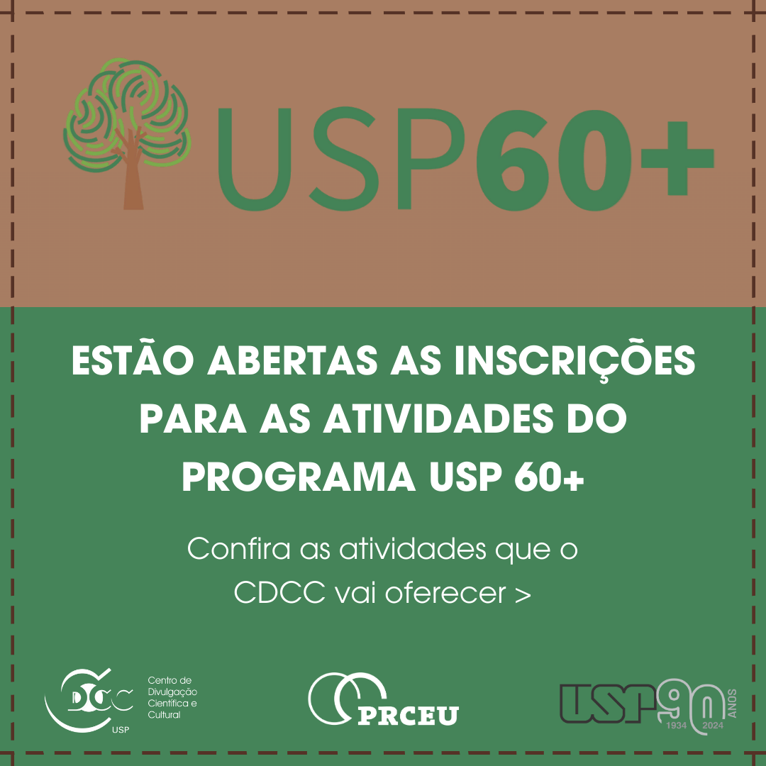CDCC-USP oferece cursos para o Programa USP60+